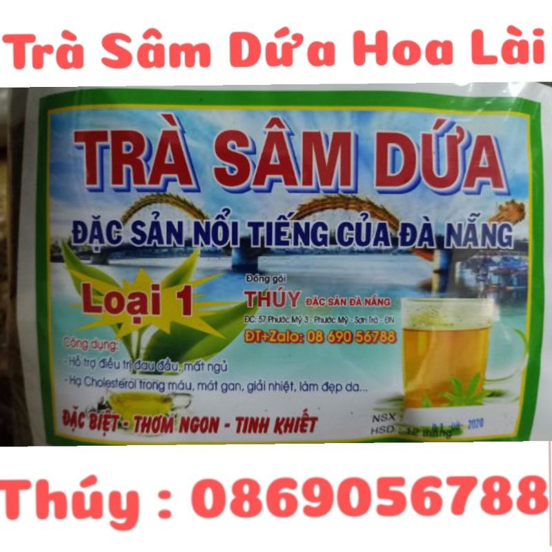 Trà sâm dứa hoa lài túi 500gr chính gốc Đà Nẵng loại 1 tặng thêm 3 gói trà túi lọc Đặc Sản Đà Nẵng nổi tiếng