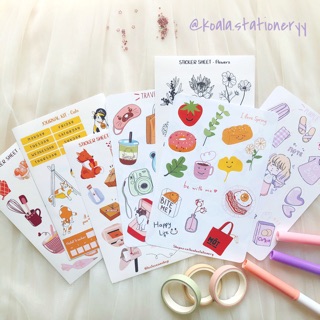 Bullet Journal Sticker: Combo sticker “Cozy 2”