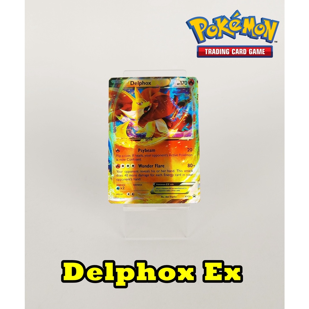 Thẻ bài Pokemon Delphox Ex