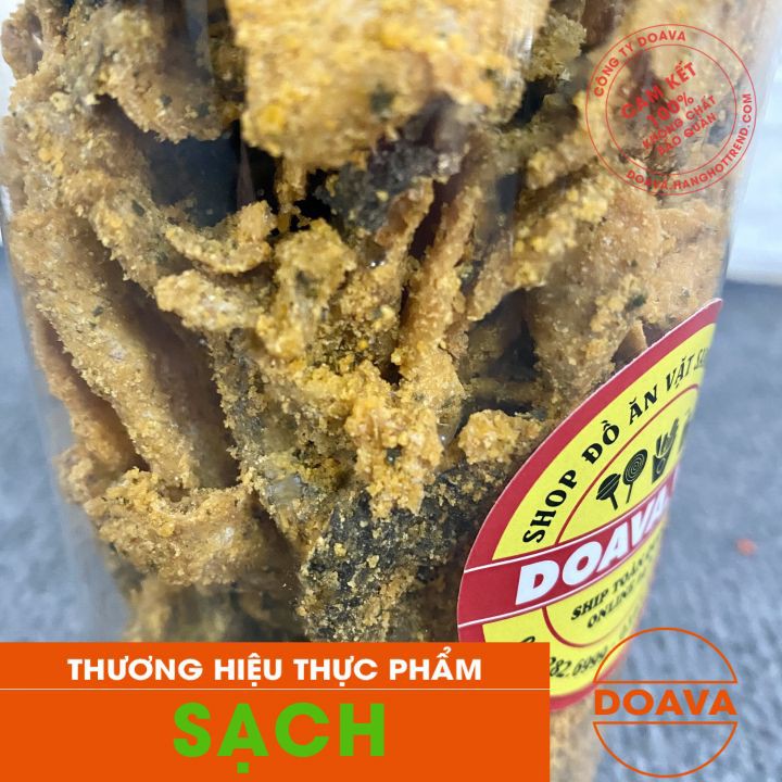 [Handmade]  Da Cá Trứng Muối 250g - Da Cá Nhà Chiên Cực Giòn Ngậy, Ăn Là Nghiền - DAV014 | BigBuy360 - bigbuy360.vn