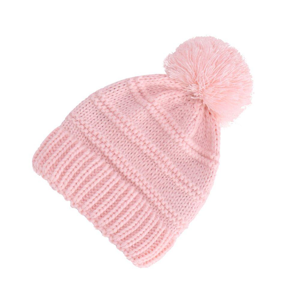 Mũ Dệt Kim Dày Dặn Co Giãn Giữ Ấm Tai Thời Trang Thu Đông Cho Bé Trai