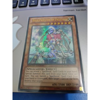 [Yugioh Funny Shop] High Priestess of Prophecy - WGRT-EN100 - Ultra Rare Limited 1st Edition