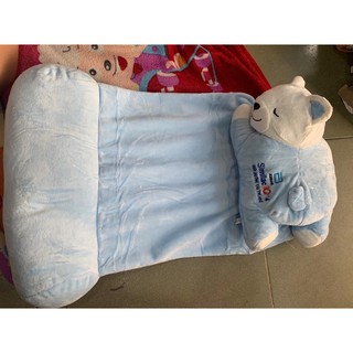 Bộ gối chặn hình gấu cho bé hkm từ sữa