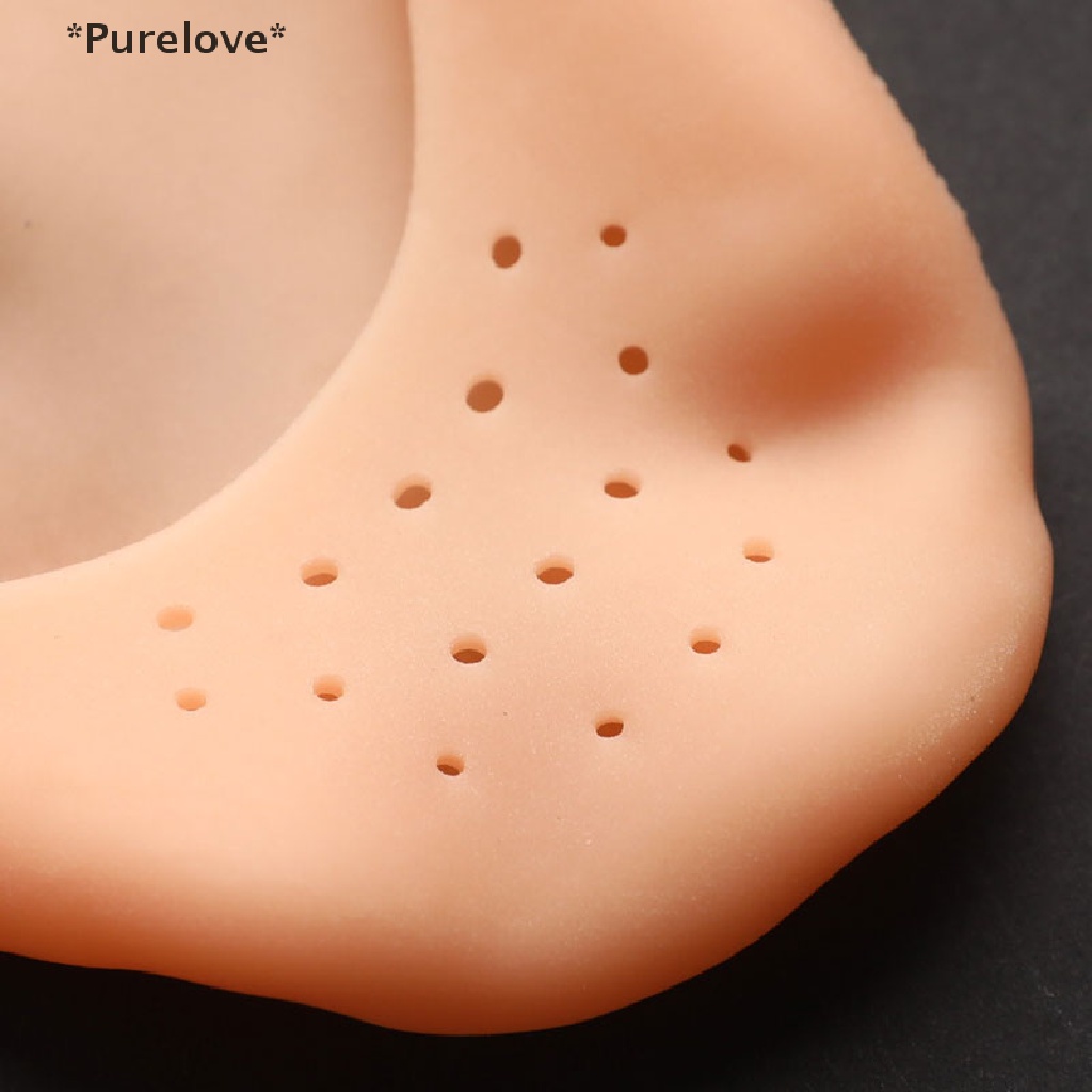 Vớ Silicone Giữ Ẩm Chăm Sóc Gót Chân Chống Nứt Nẻ