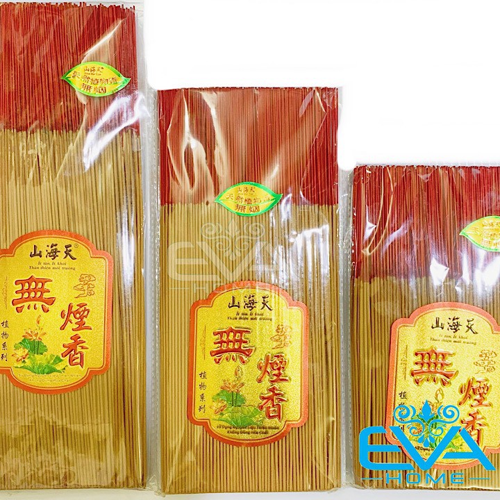Combo 3 Bó Nhang Cao Cấp Không Khói Không Mùi Ít Tàn Malay 20 Cm