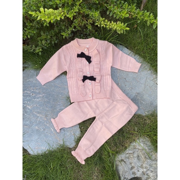 Bộ Len Xinh Cho Bé Gái size 66-90