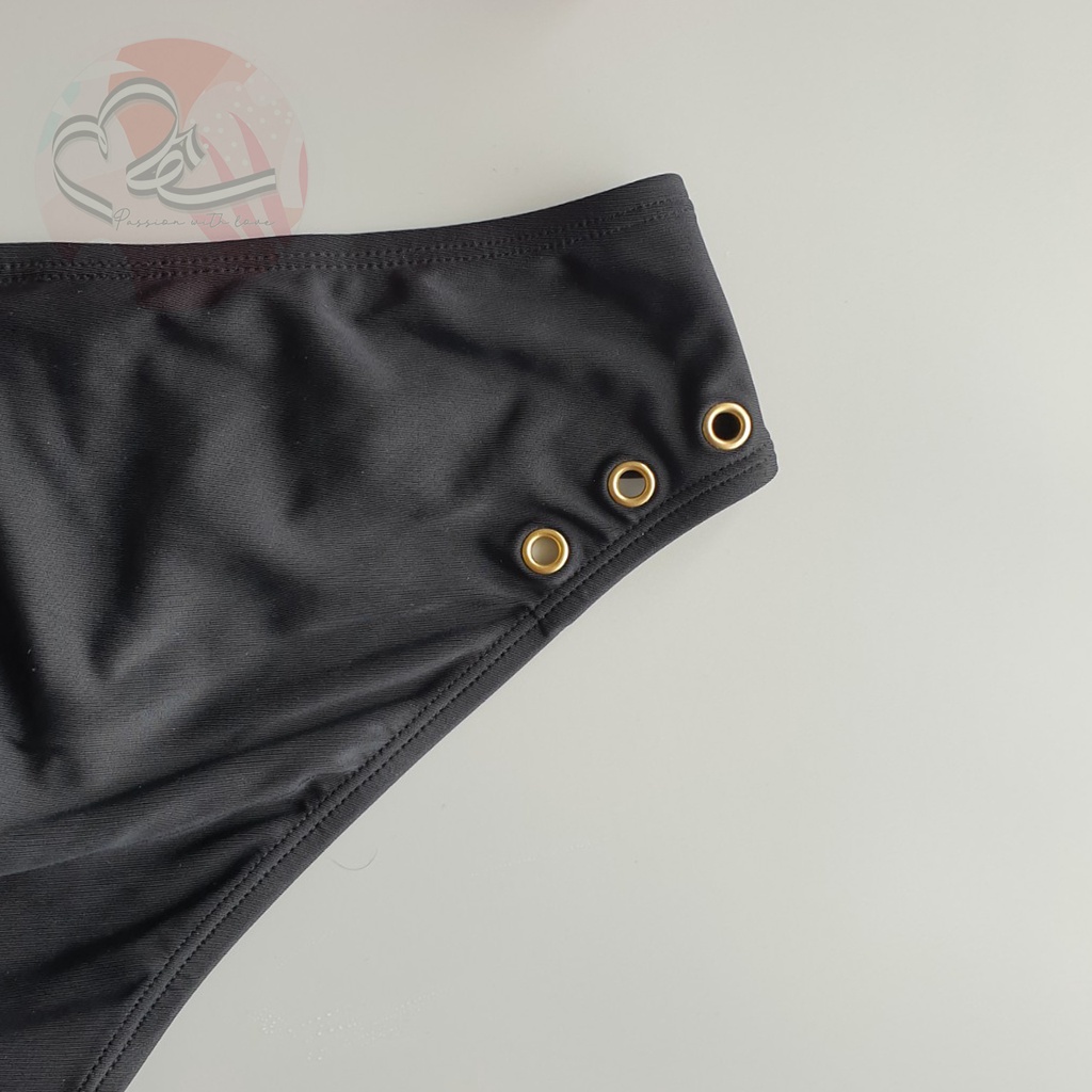 Bộ bơi hai mảnh cách điệu dây lưng Xhi Laration xuất khẩu Mỹ số 38