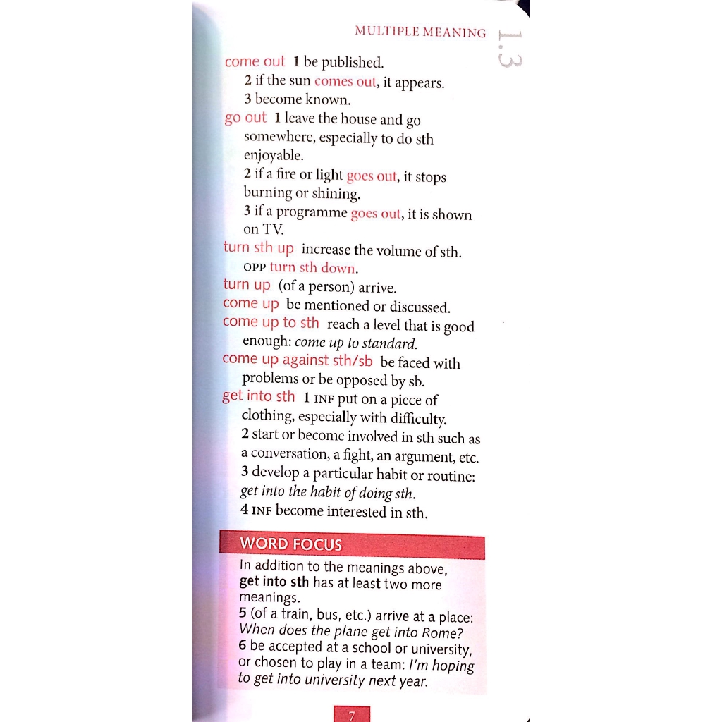 Sách - Oxford Learner’s Pocket Phrasal Verbs And Idioms