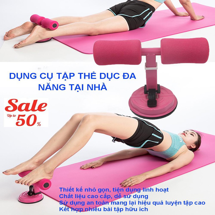 Dụng Cụ Tập Cơ Bụng Đa Năng Có Đế Hút Chân Không