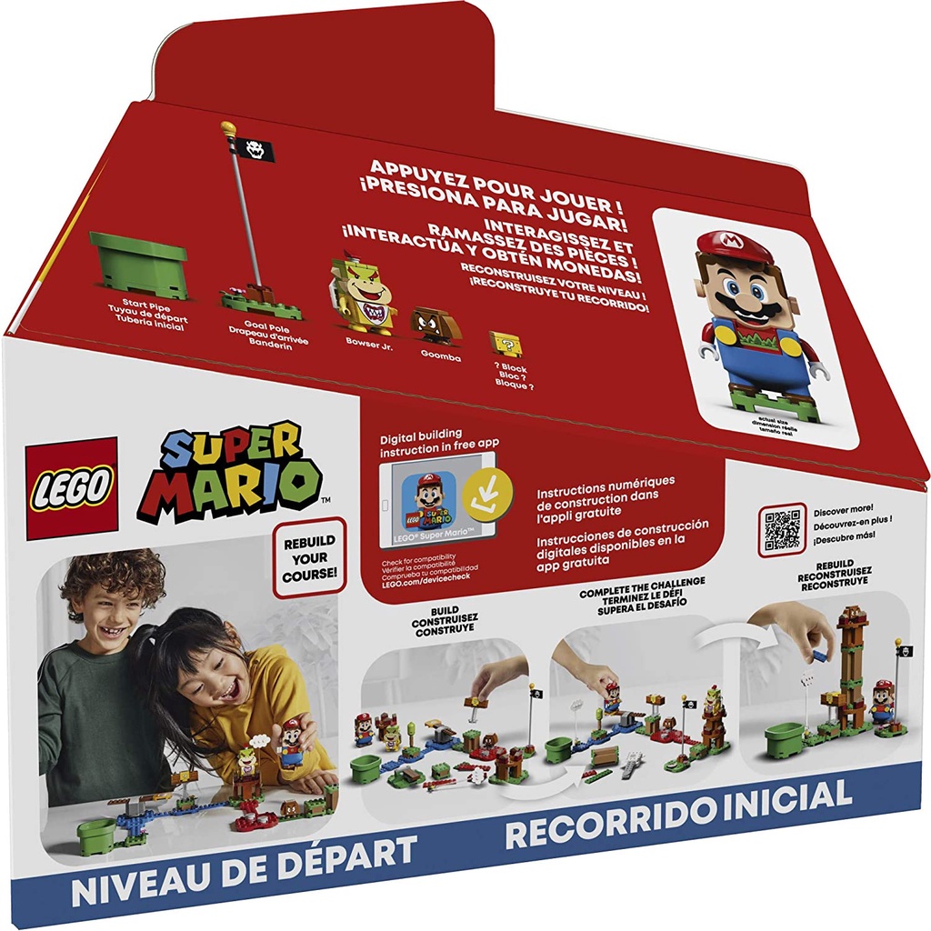 Lego 71360 Super Mario Adventures with Mario - Cuộc phiêu lưu với Mario