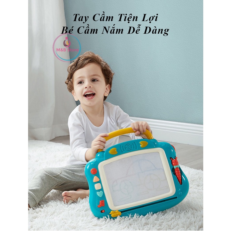 Bảng Vẽ Tự Xóa Từ Tính Có Nhạc - KUB