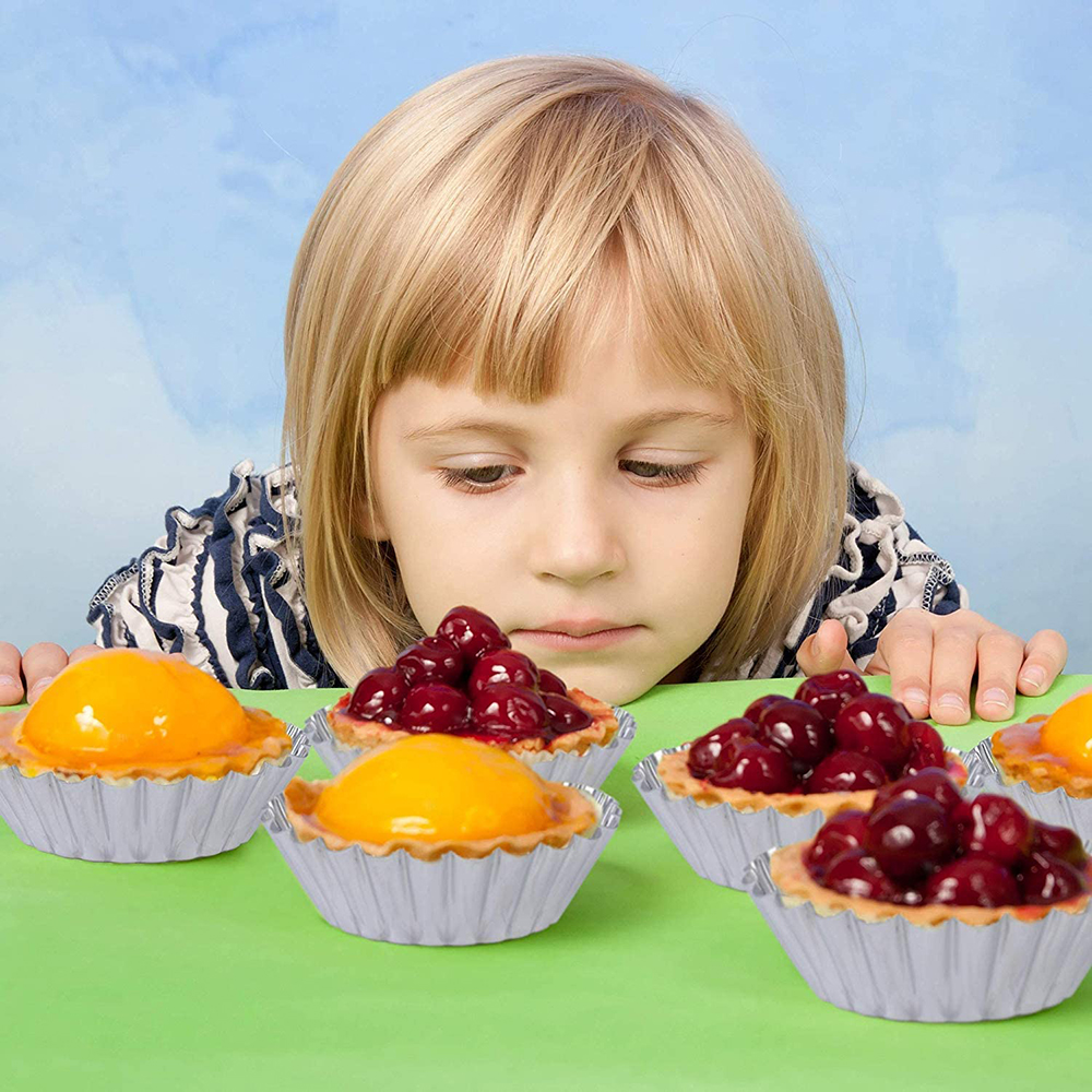 Set 10 Khuôn Làm Bánh Trứng Chống Dính Tiện Lợi
