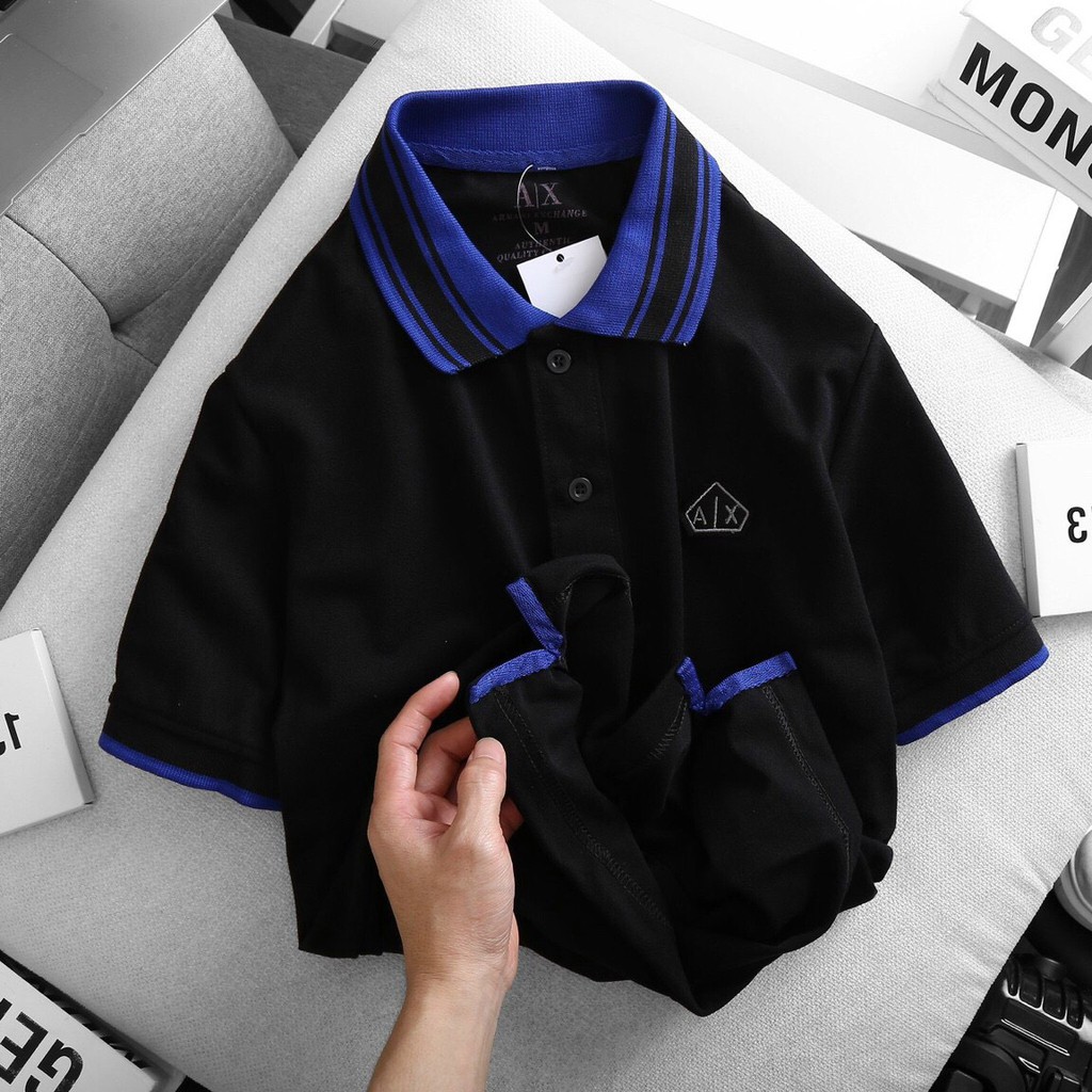 Áo Thun Polo Nam Có Cổ, Tay Ngắn AX555 - Chất Liệu Cotton 100%, Form Suông Basic Thoáng Mát, Thoải Mái THE BASIC STORE