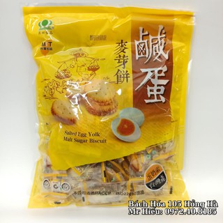 [T7/2021] Bánh quy trứng muối Đài Loan 500g