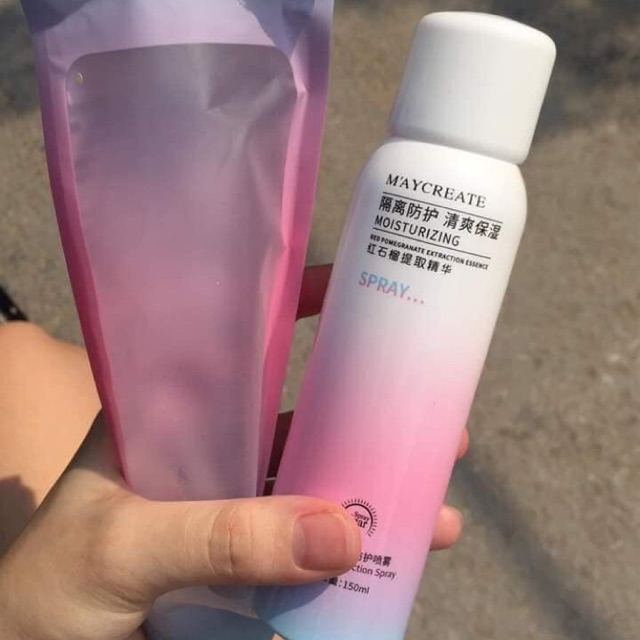 Xịt chống nắng M’aycreate Moisturizing Spray