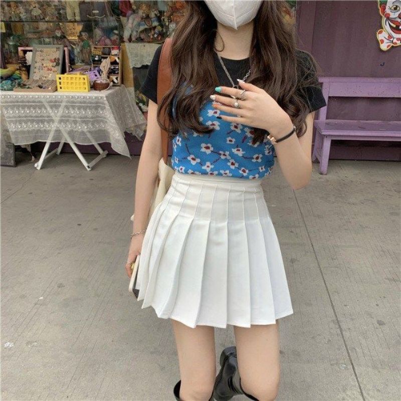 Chân váy tennis ngắn xếp ly dáng xòe thời trang nữ hàng cao cấp