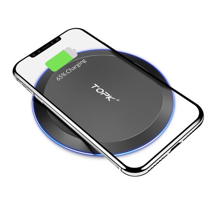 Đế Sạc Nhanh Không Dây Tiện Dụng Cho IPhone X / XS Max XR 8 Plus / Samsung