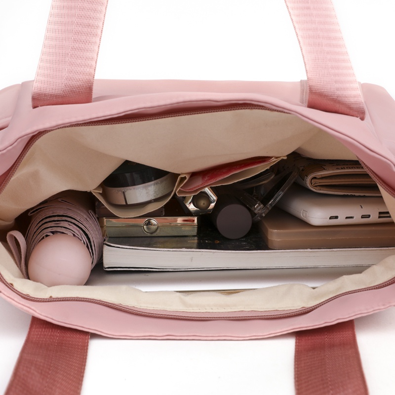 Túi Xách Canvas Cỡ Lớn Nhiều Ngăn Tiện Lợi Dành Cho Nữ