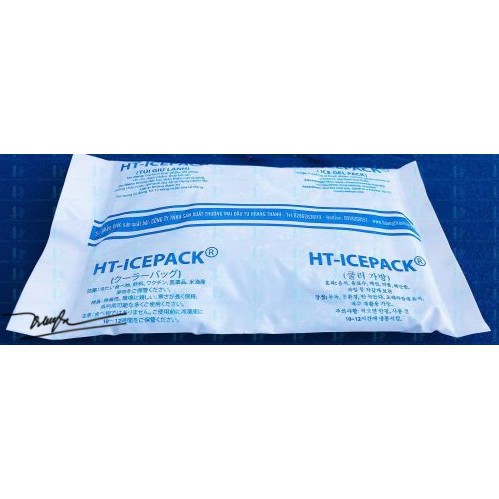 Túi đá khô 350g, túi đá gel HT-IcePack bảo quản sữa mẹ (giữ lạnh thức ăn) và làm lạnh nước cho quạt điều hòa