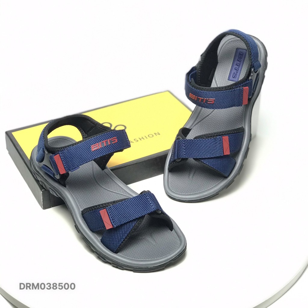 Sandal nam BlTIS ❤️FREESHIP❤️ Dép quai hậu học sinh đế cao su DRM038500