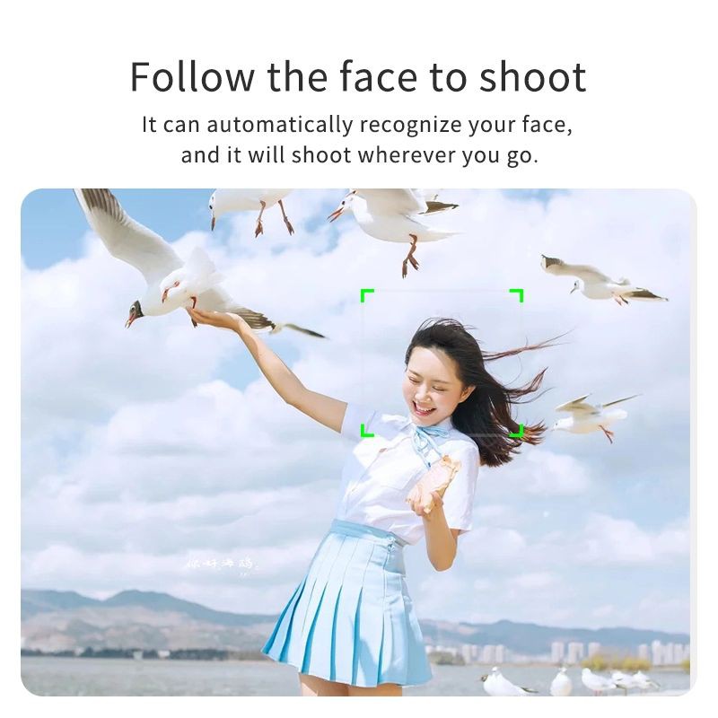 Gậy Chụp ảnh Selfie Stick Gimbal Giá Đỡ Cho Điện Thoại Thông Minh Xoay 360 Độ Tự Động Theo Dõi Đối Tượng