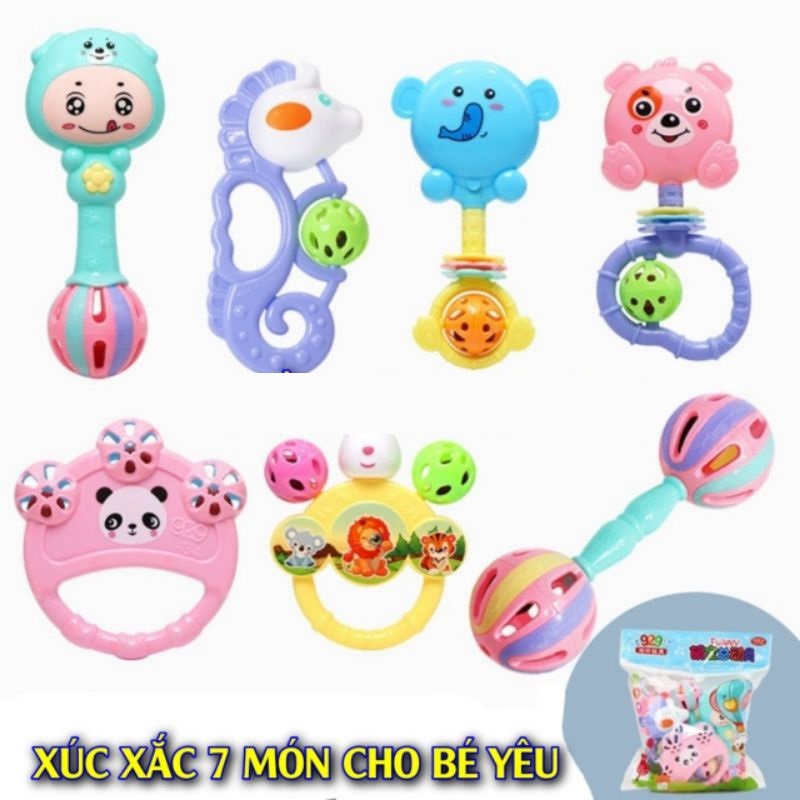 Bộ 6 Món Lục Lạc - Phát Triển Âm Thanh Cho Bé