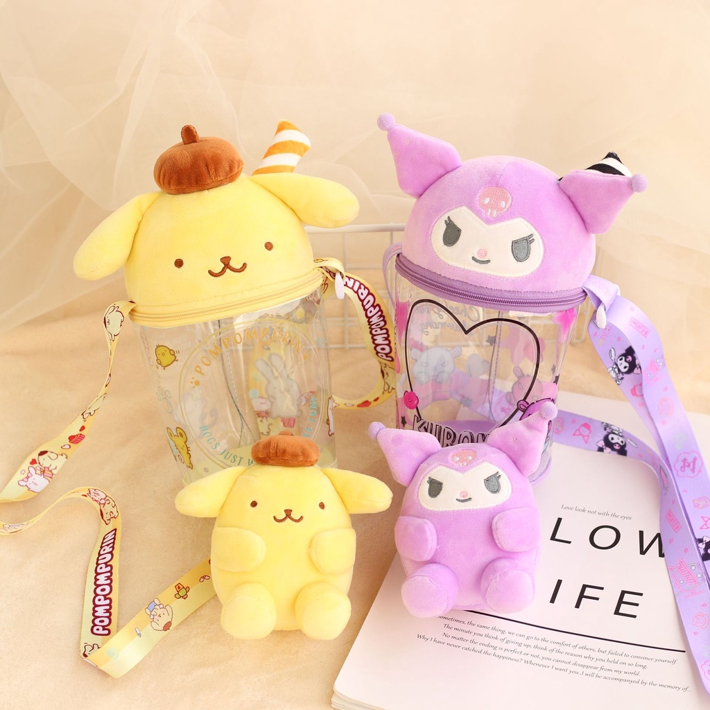 Túi đeo chéo hình thú nhồi bông xinh xắn dành cho bé