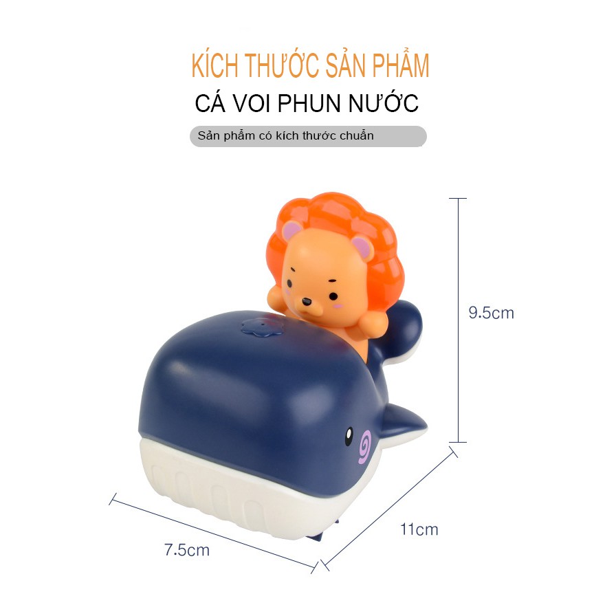 [SALE] Đồ chơi HEO CÁ VOI Phun nước ngộ nghĩnh