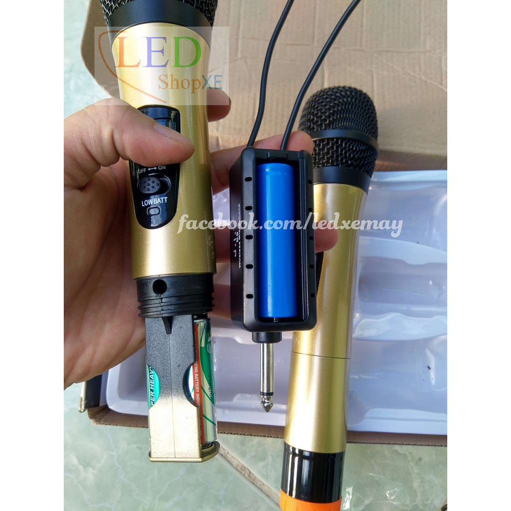 Bộ Mic karaoke không dây JIY E8