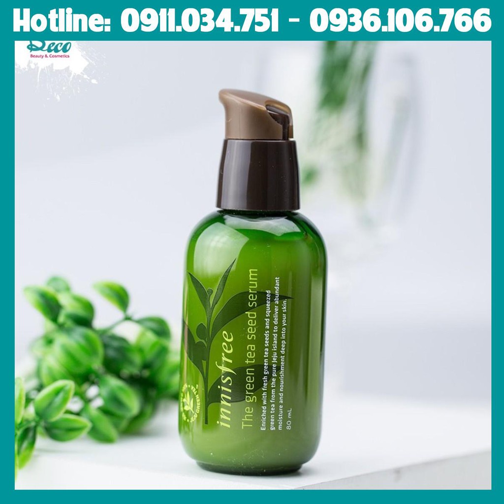Serum Trà Xanh Innisfree Dưỡng Ẩm Sâu 80ml - Trà Xanh Tươi Cô Đặc - Beco Shop Hồ Chí Minh