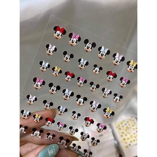 Sticker hoạt hình, gấu… dán móng