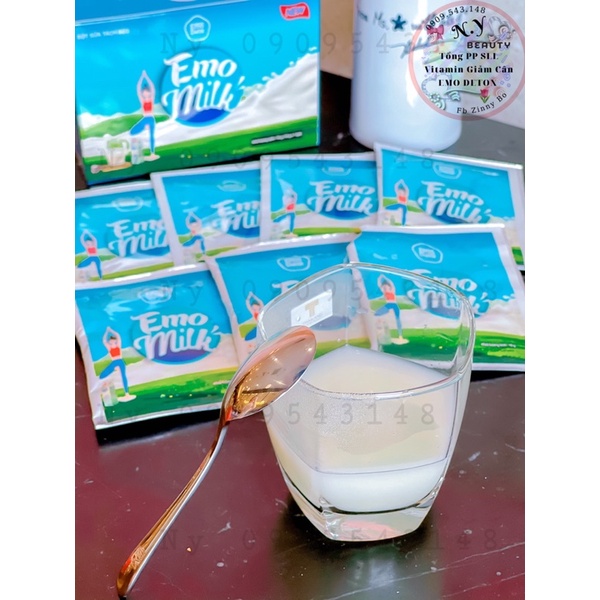 Sữa Bò Giảm Cân Cấp Tốc Emo Milk - Emo Detox