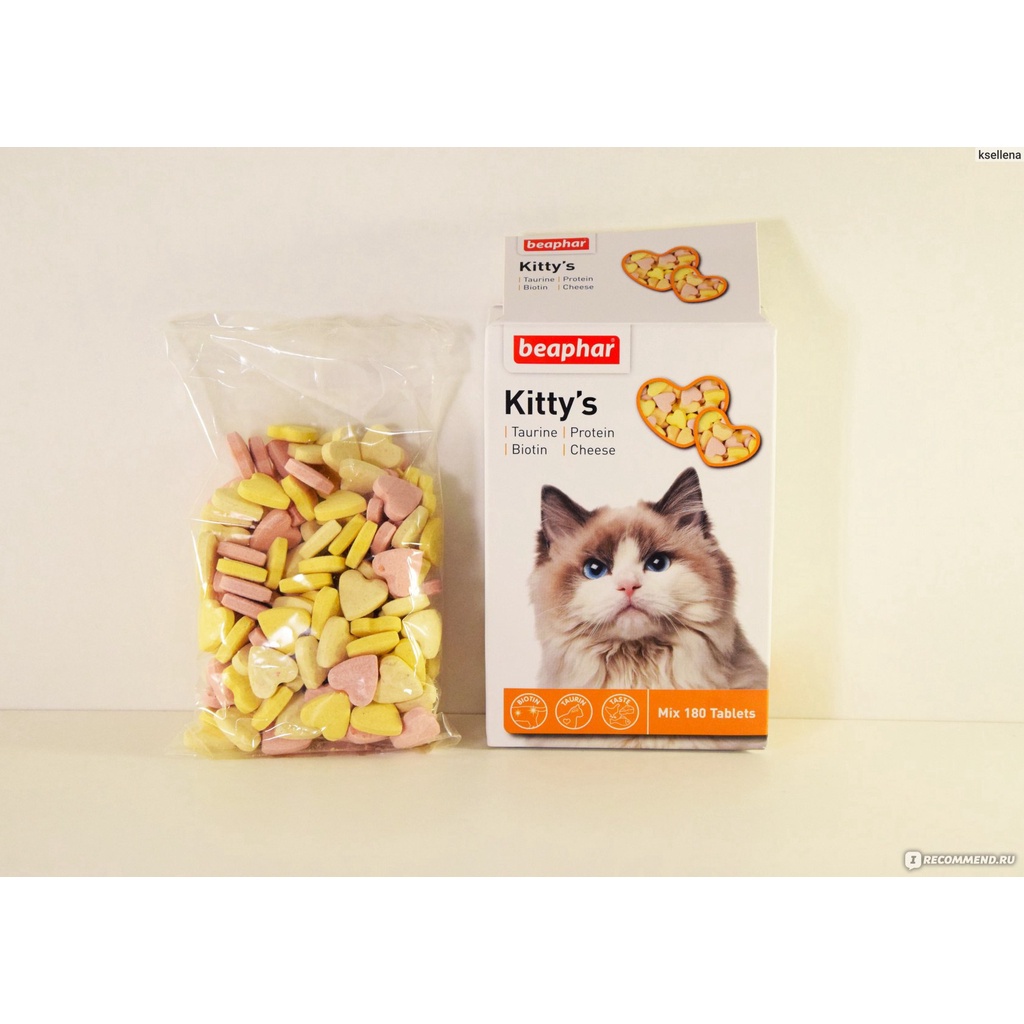 Hộp Vitamin Beaphar Tăng Nọng, Dưỡng Lông & Cung Cấp Vitamin, Taurine Cho Mèo