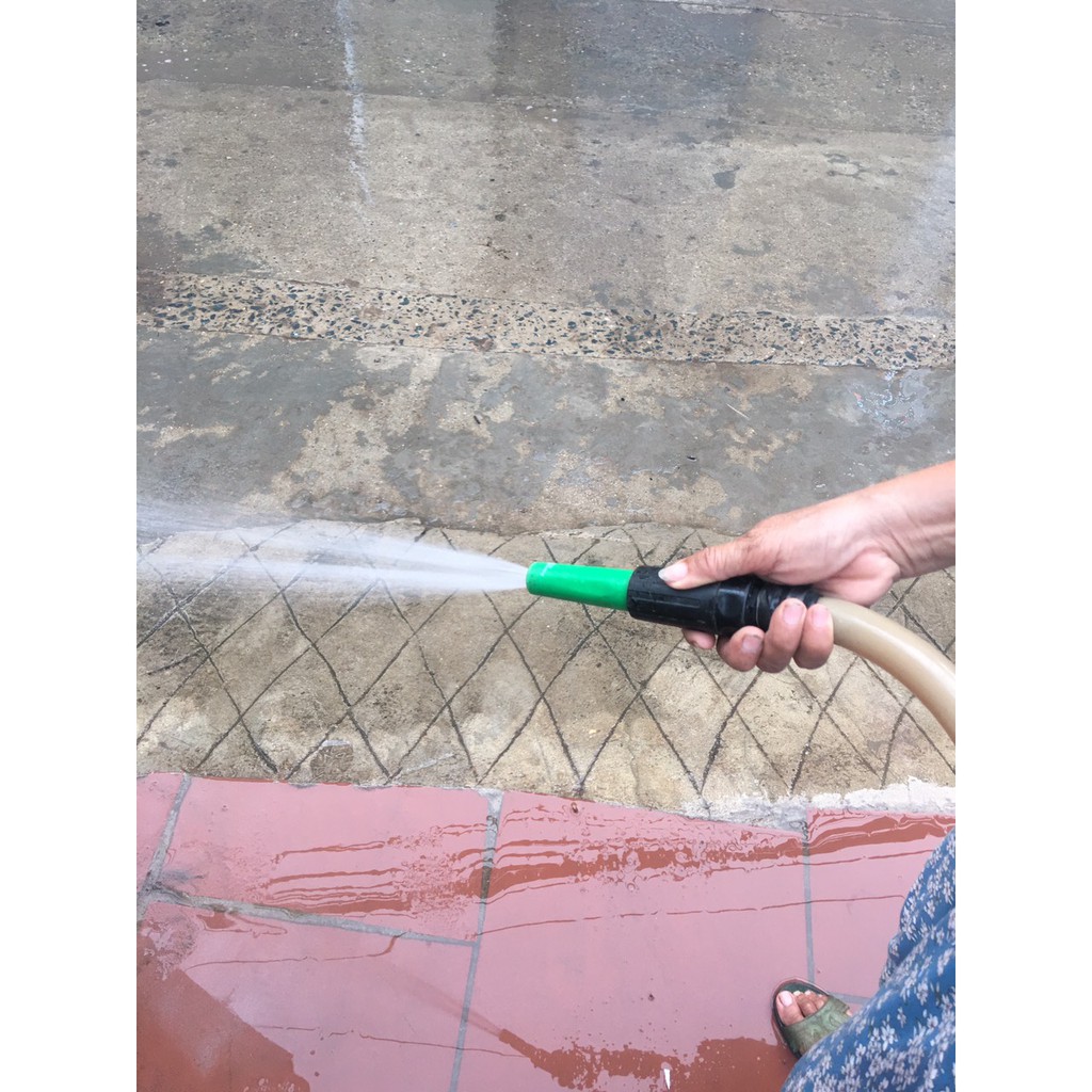 Vòi tưới cây tăng áp Aquamate dạng thẳng xit hoa cay canh, rửa vệ sinh