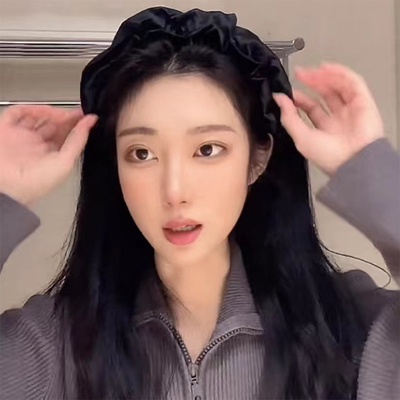 Băng Đô Cài Tóc Bản Rộng Gấp Gọn Kiểu Hàn Quốc Thời Trang Cao Cấp