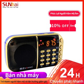 Loa Đài Nintaus Nghe Thẻ Nhớ USB FM Máy Nghe Nhạc Mini B850 2 Pin Hỗ Trợ Thẻ Đôi