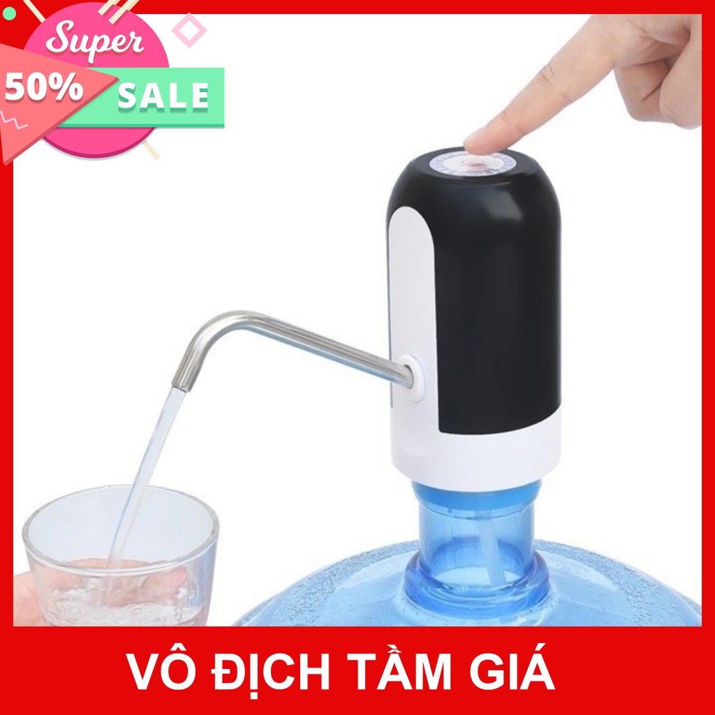 [Sale 1k giá hủy duyệt] [XẢ KHO_FREESHIP]  Máy bơm nước uống tự động trực tiếp từ bình nước lọc, máy bơm mini không dây,