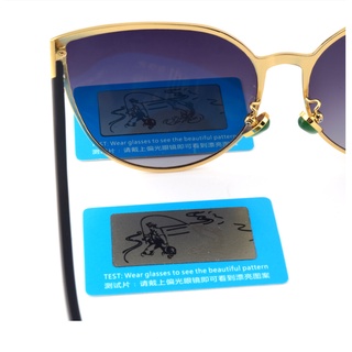 Tấm thử tròng kính phân cực polarized bot túi mini