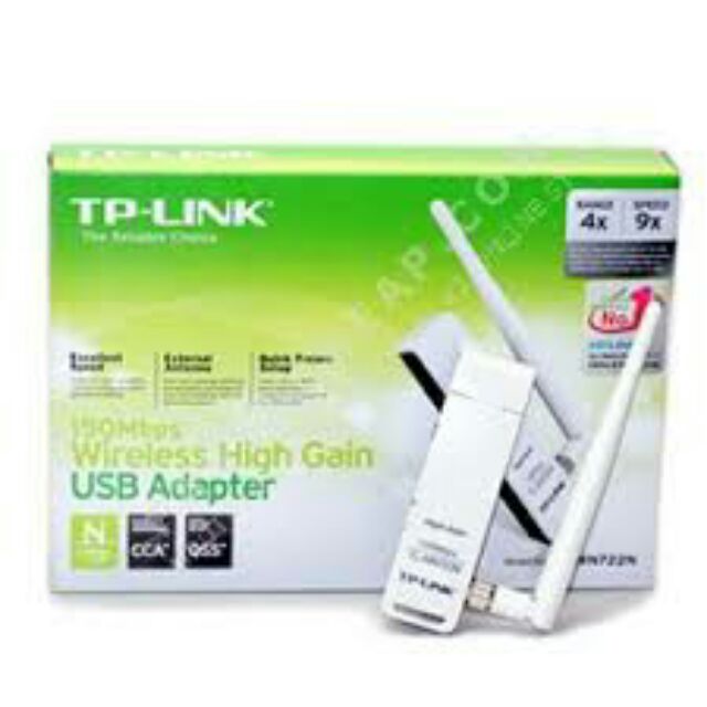 Giá sốc Bộ thu sóng wifi TPLINK WN722n có anten râu 150Mbps | BigBuy360 - bigbuy360.vn
