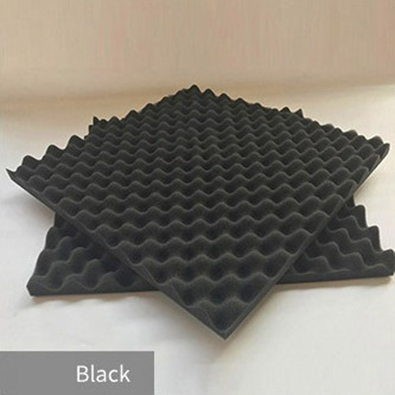 Wall Decor Stickers Acoustic Foam Panel Sound Stop Absorption Sponge Studio KTV Soundproof Soft Collision Avoidance