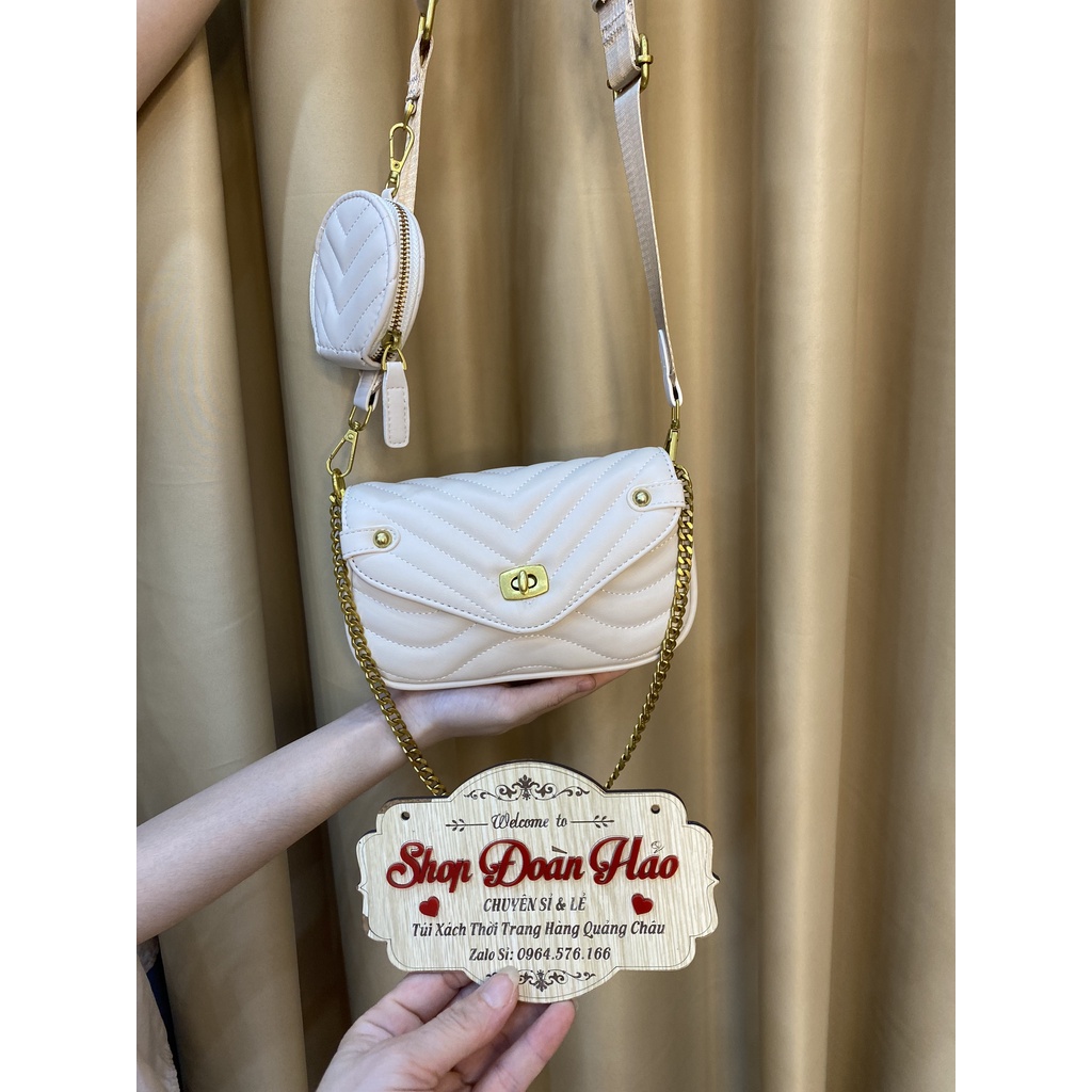 Túi xách nữ trần chỉ,ĐEO CHÉO,ĐEO VAI