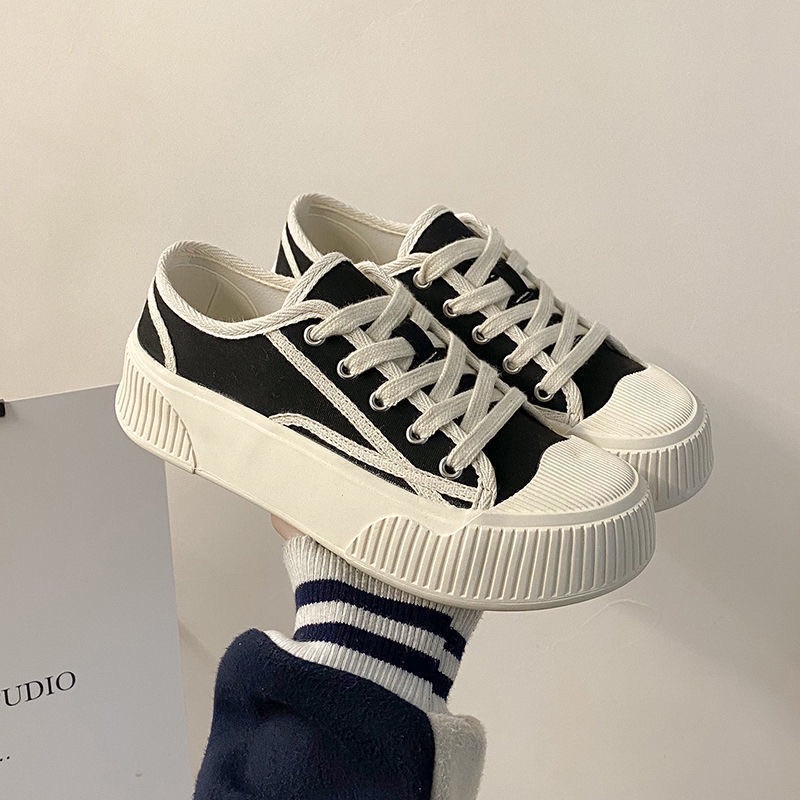 Giầy ba ta nữ 3 màu đen nâu xanh trẻ trung kiểu dáng thời trang Hàn Quốc êm chân Ulzzangshop520