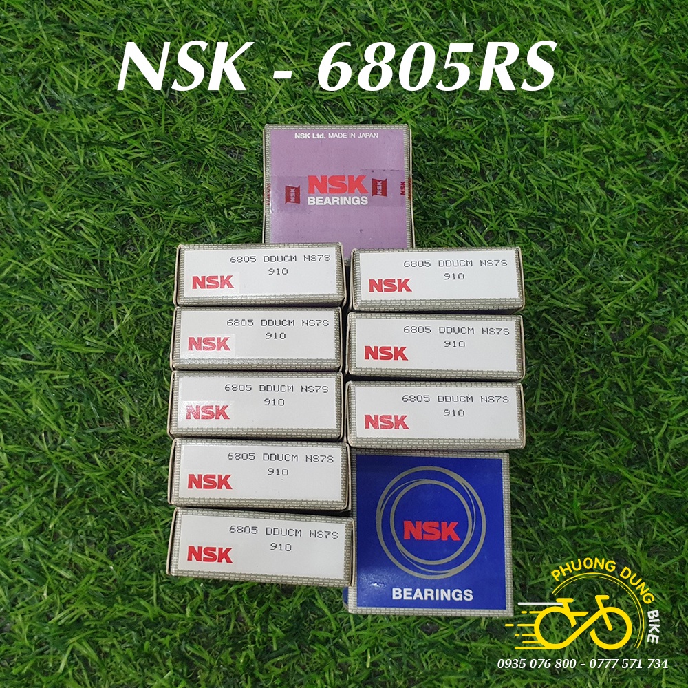 Vòng bi bạc đạn NSK JAPAN 6805 RS cho xe đạp - 1 Vòng