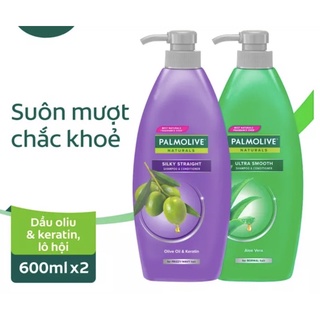 Dầu gội có dầu xả PALMOLIVE 600ML
