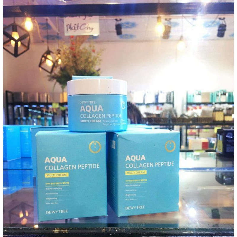 Aqua Collagen Peptide Multi Cream - Kem dưỡng da cấp nước, nâng cơ, chống lão hóa