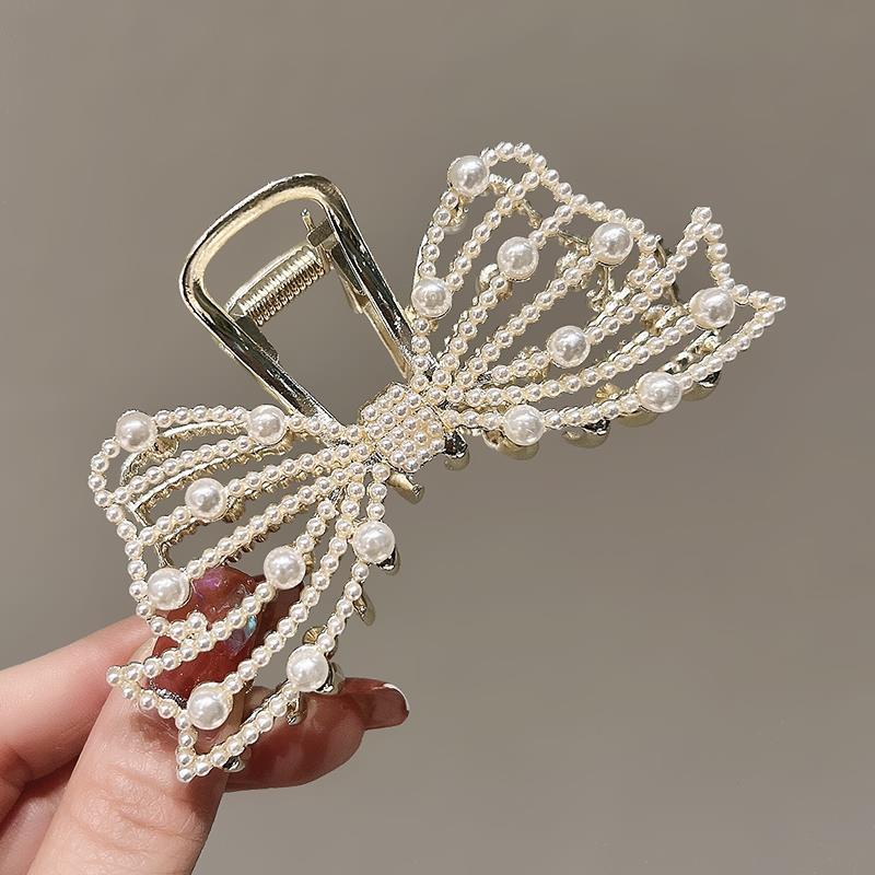 Kẹp Tóc Nơ Sau Lưng Phong Cách Hàn Quốc 2022