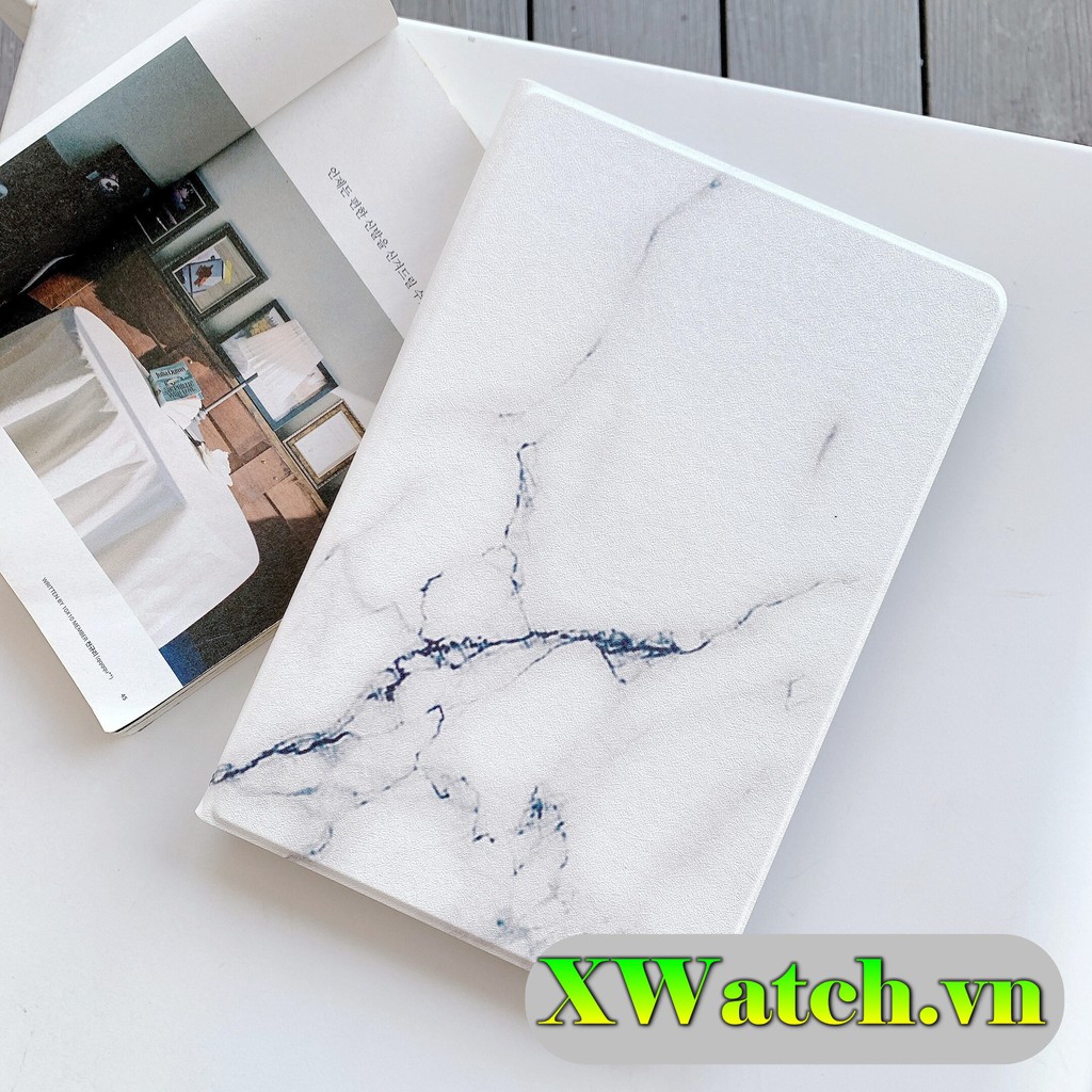 Bao Da iPad Mini 1/2/3 iPad Mini 4 / Mini 5 iPad 2/3/4 iPad Air 1 iPad Air 2  iPad 9.7&quot; 2017/2018 in hình Vân đá