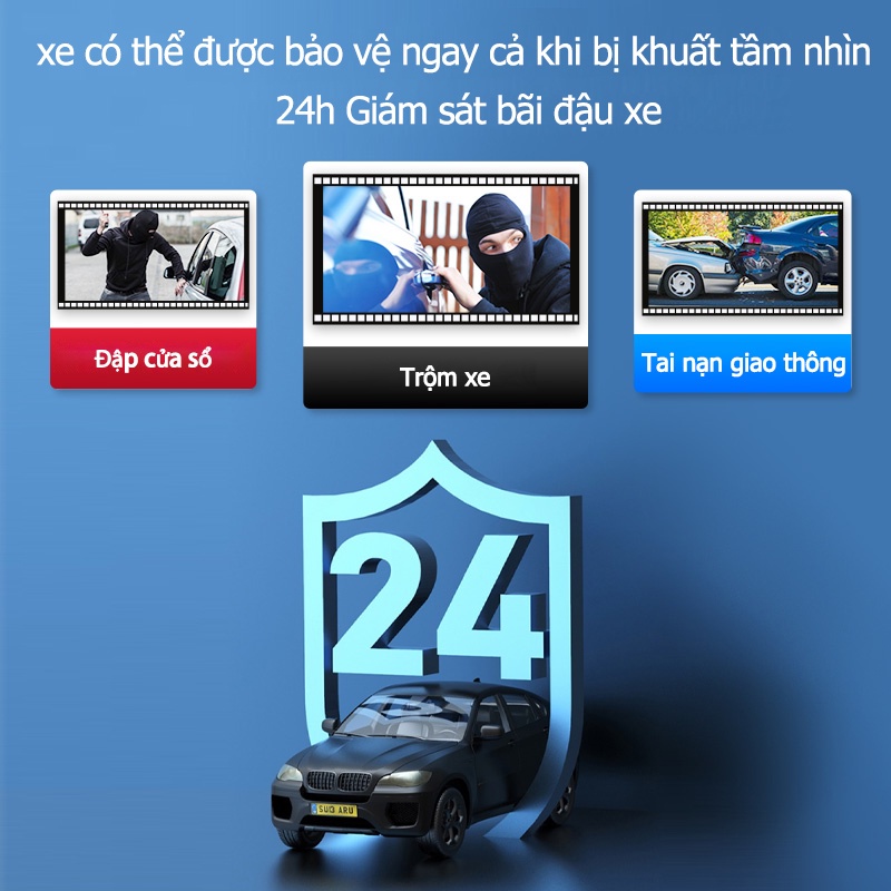 Camera Hành Trình AmazeFan Dash Cam 1296P Giám Sát Theo Thời Gian Thực | BigBuy360 - bigbuy360.vn