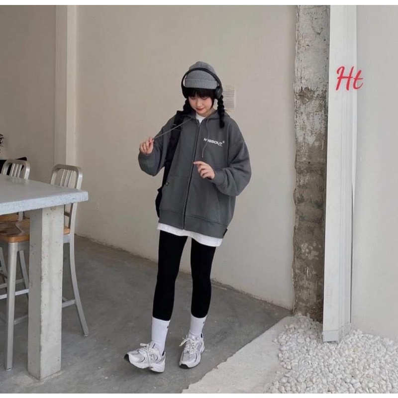 Áo khoác nỉ cotton missout H2A