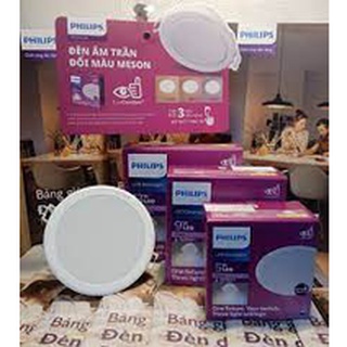 Đèn led âm trần meson ssw đổi màu philips